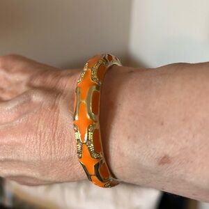 Bloomingdale's Gold and Orange Minimalist Bracelet
